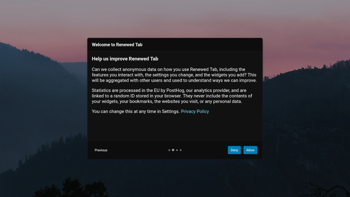 Introducing opt-in usage statistics