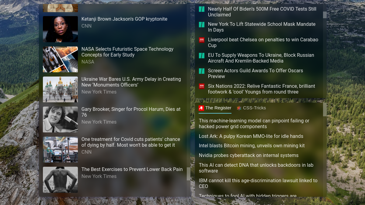 Add RSS feeds to your New Tab page